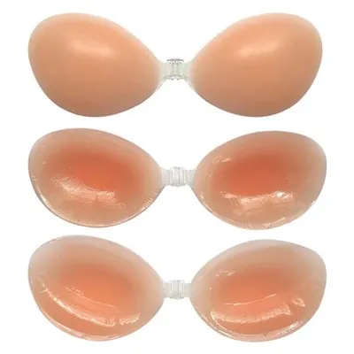 Onzichtbare siliciumbeha voor trouwjurk